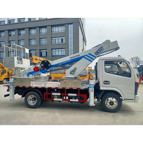Dongfeng 4X2 Drive 20m 22m Hydraulic Ladder Truck Aerial Work Vehicle.