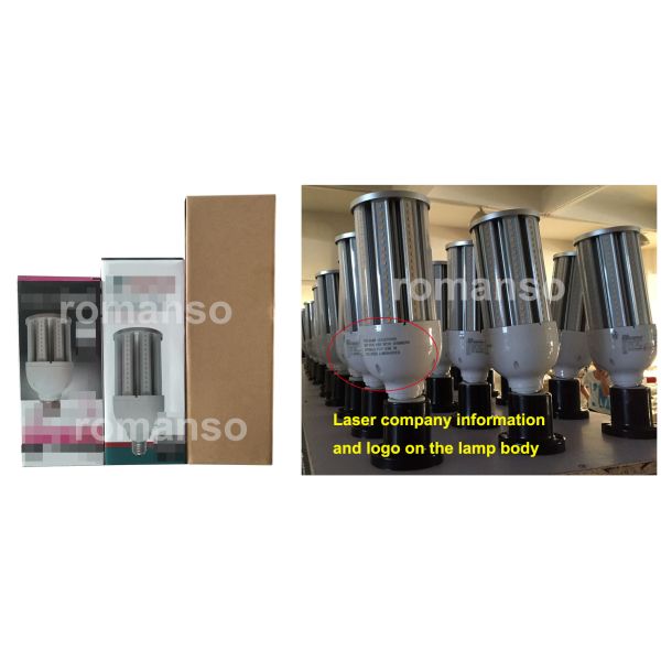 Warm White / Pure White Corn LED Lights , 360 led corn cob lamps