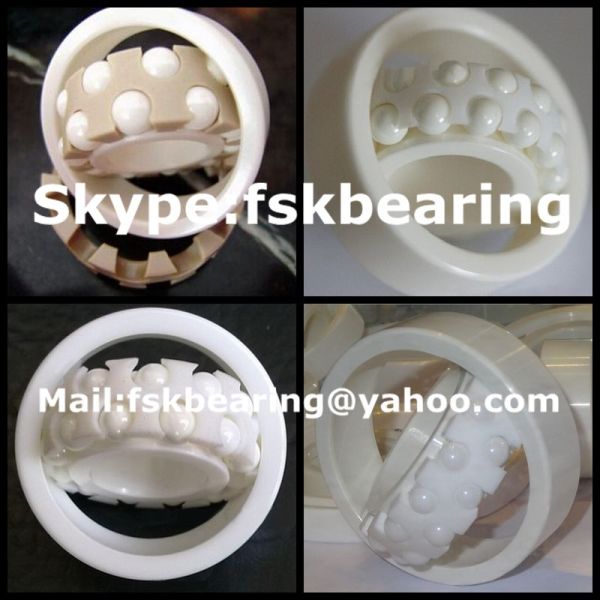 PEEK Cage 1206 Antimagnetic Hybrid Ceramic Ball Bearing 30mm ID