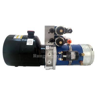 1.6KW 2200PSI Ascenseur hydraulique de voiture Unité de puissance hydraulique à double action pompe à décharge hydraulique