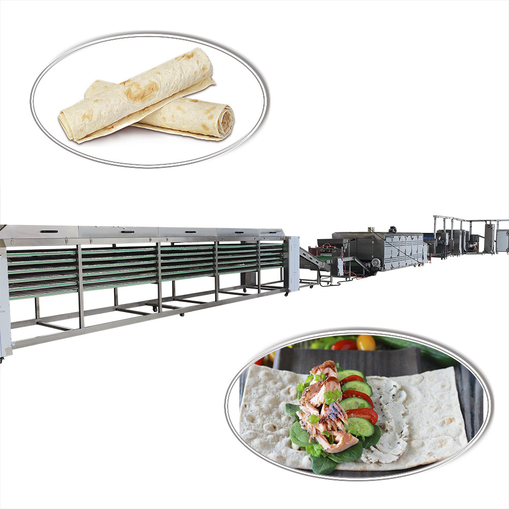 Сверхмощная машина делать хлеба 1400pcs/h 40kw Lavash