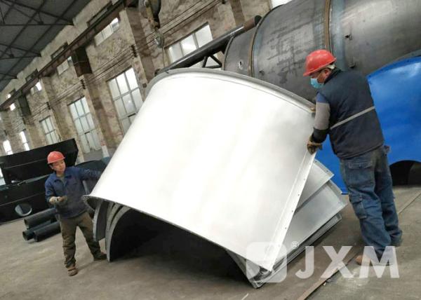 60t Separated Type Cement Silo Construction / Durable Sheet Cement Silo