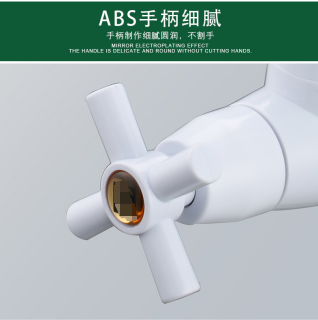 Кран ванной комнаты аксессуарный тип Кран современного дизайна ABS Гусиная шея Вода Пластиковый кран