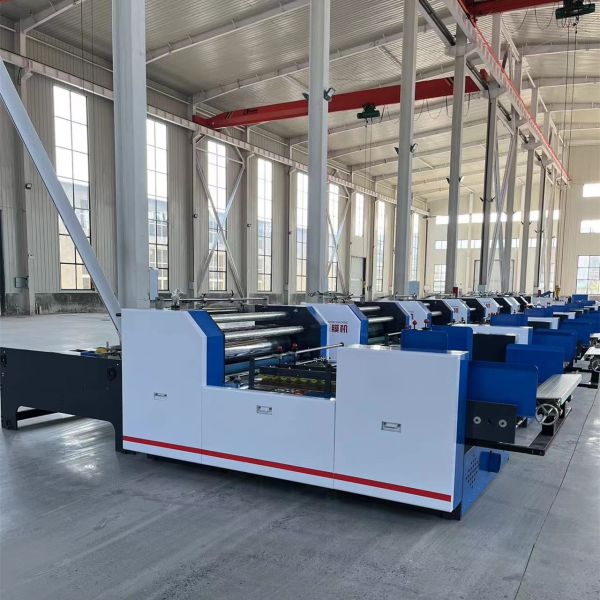 Полуавтоматическая флейта ламинатор ковёрная машина PLC