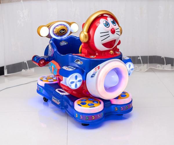 2022 Good price jingle cat kiddie rides children coin machines for game store