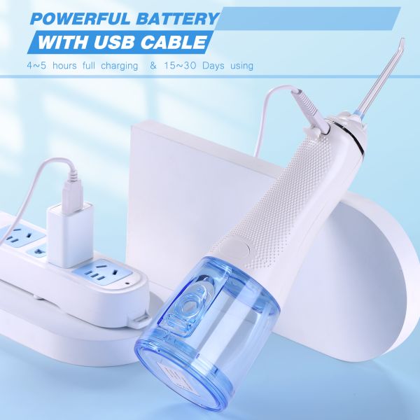 Портативная машинка устное Irrigator ODM, множественные сопла устное Irrigator для очищать зубов