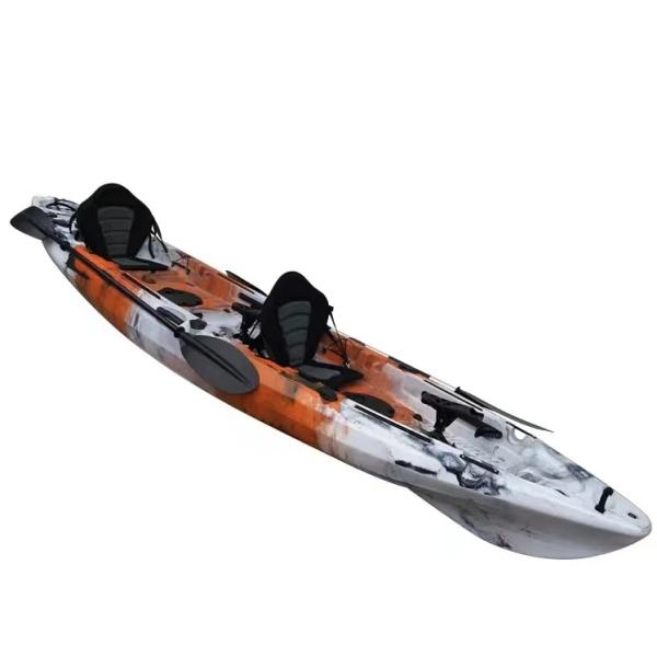 13ft Kayak Fishing Tackle Set Two Person Sit On Top Fishing Kayak Deluxe Seat Canoe