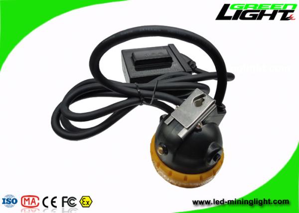 Silicon Button Touch LED Mining Light 10000lux Cap Lamp 7.8Ah Li - Ion Battery