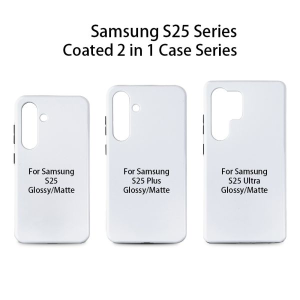PC Coated Film 3D Sublimation SamSung S25 Tough Phone Case Diy Custom Rugged Shield Phone Case