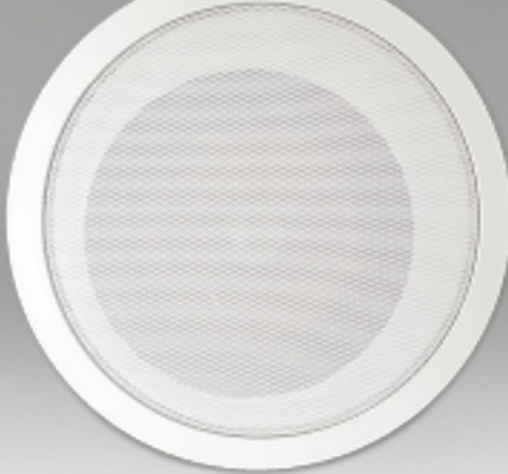 40W haut-parleur de plafond commercial 6 pouces haut-parleur coaxial unité haut-parleur PA en fer