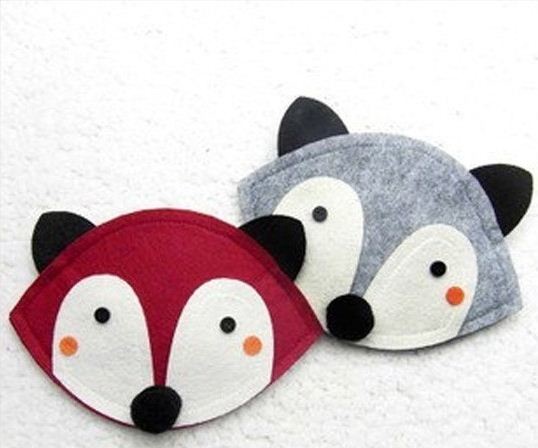 high quality reasonable price promotional felt purse factory with various color