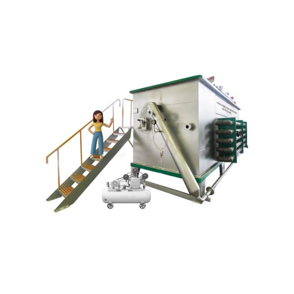 Factory WWTP Sewage Pretreatment Fully Automatic Mechanical Wastewater Dry and Wet Separation Rake Screen Solid Salvage Machine