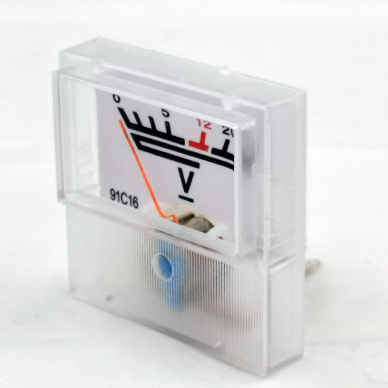 40*40mm Analog Panel Voltmeter and 20v Dc Voltage Meter 91l16 Apply for Inverter Equipment 91C16 Dc Volt Meter