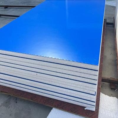 Fire Rating Rockwool Sandwich Panel Class A1 Fiberglass Gypsum Board  50mm Thickness