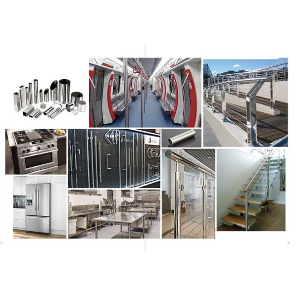 Mirror Polished Stainless Steel Pipe 201 304 316 Thickness 0.3-3mm