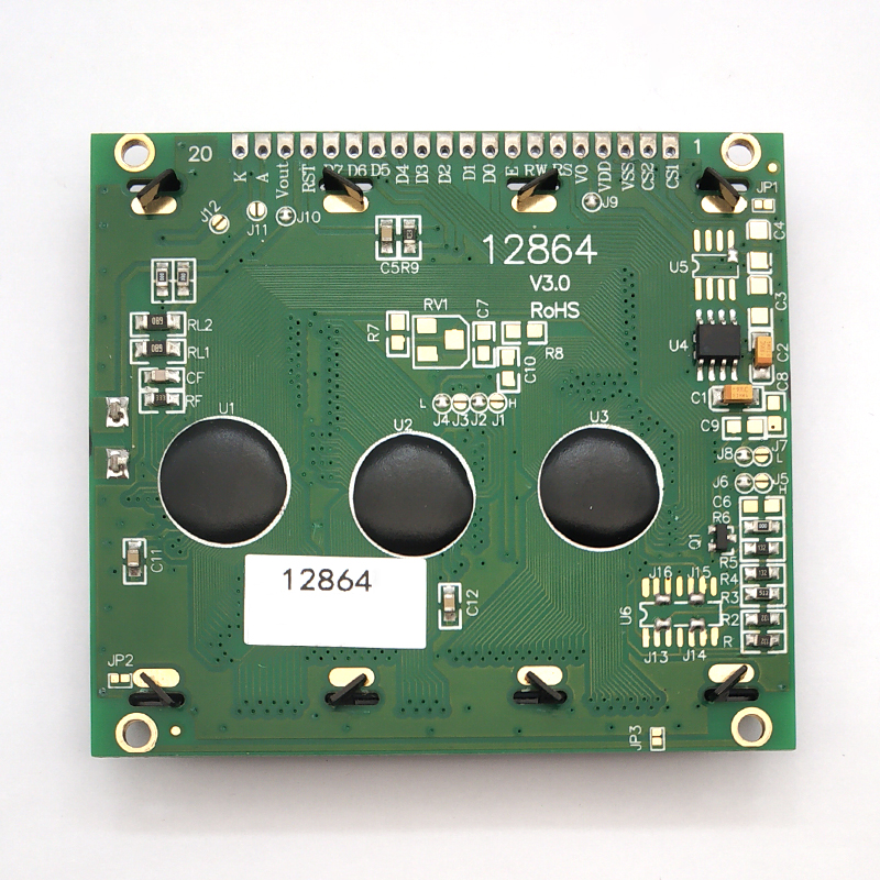 Graphic 128x64 LCD Display COG STN Module KS0107 KS0108 IC Driver