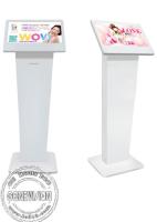 Lecteur multimédia Kiosque multi-écrans tactiles, affichage tactile au sol