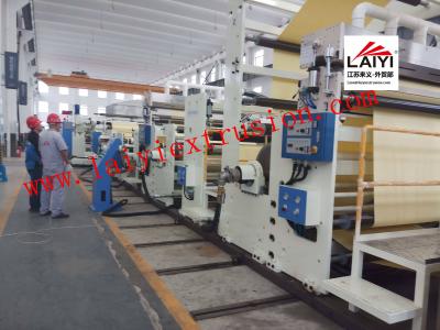 Automatic Adhesive Extrusion Coating Machine , Multi - Function Adhesive Coating Machine