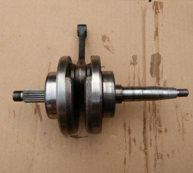 Steel 22 Teeth Honda 125 Parts And Accessories , 231mm Motorcycle Engine Crankshaft