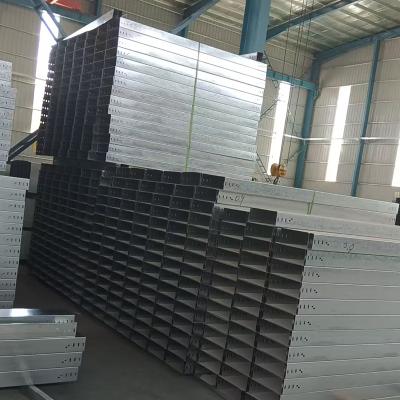 300*100 Stainless Steel With Polished Perforated Cable Tray Slotted Cable Tray Cable Duct