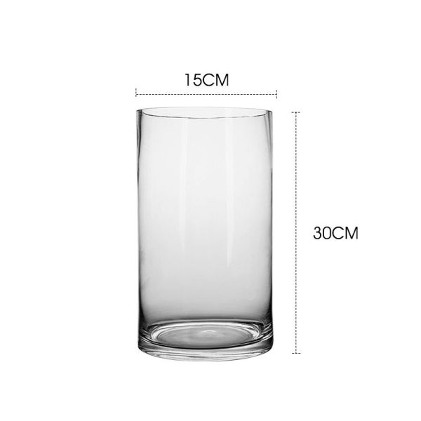 Minimalist 60cm High Tall Glass Vases The Perfect Combination of Style and Function