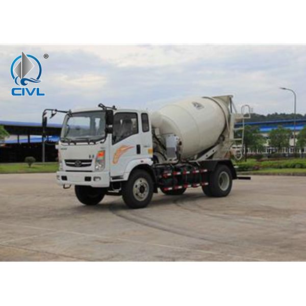 Howo 4X2 Light Cement Mixer Truck 5cbm Concrete Mixing Truck 130hp