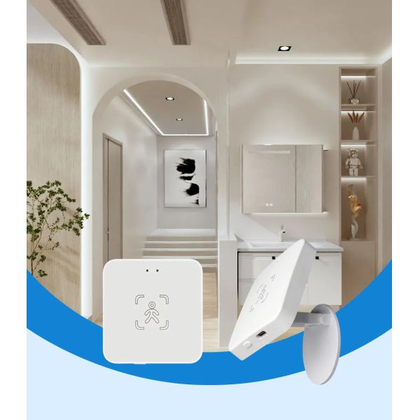 5.8GHz 24GHz MmWave Radar Human Presence Sensor Micro Motion Adjustable