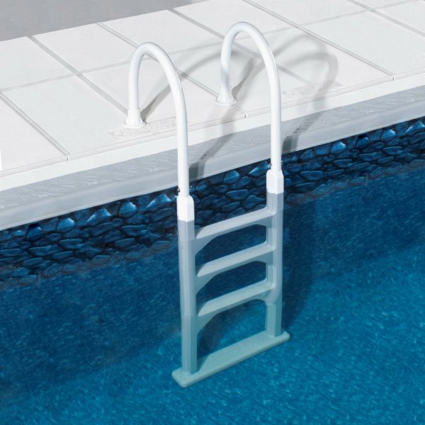 High Strength Aluminum Hardware Products Outdoor Above Ground Pool Ladders