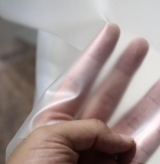 Anti Wind Jacket Translucent TPU Fabric