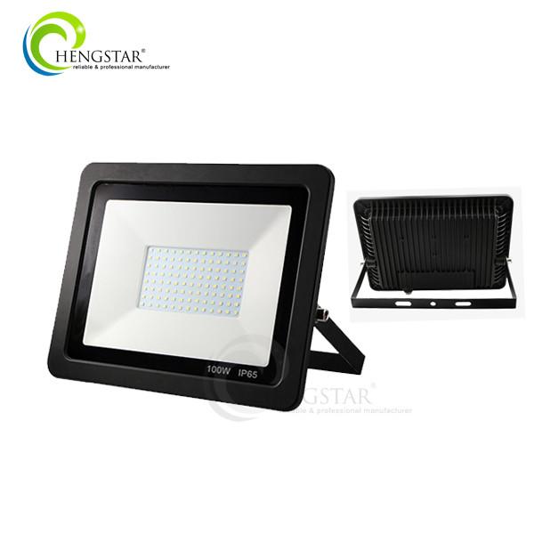 À prova de água ultra fino 50W 100W 150W 100LM/W da luz de inundação IP65 do diodo emissor de luz de Smd