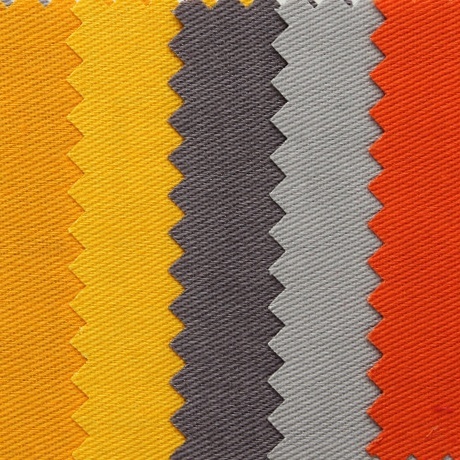 Customized Color Anti Static/Flame Retardant 100% Cotton Twill Fabric TC Uniform Fabric