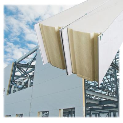 30mm PU Sandwich Panel For Contemporary Building House ISO9001 ISO14001 CE Certified
