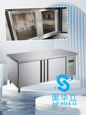 450L Two Door Commercial Freezer Stable Operation Space Saving Energy Efficiency