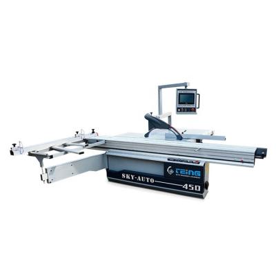Panel Saw Style VERTICAL CNC Sliding Table Saw for Electric Fence and Wood Cutting