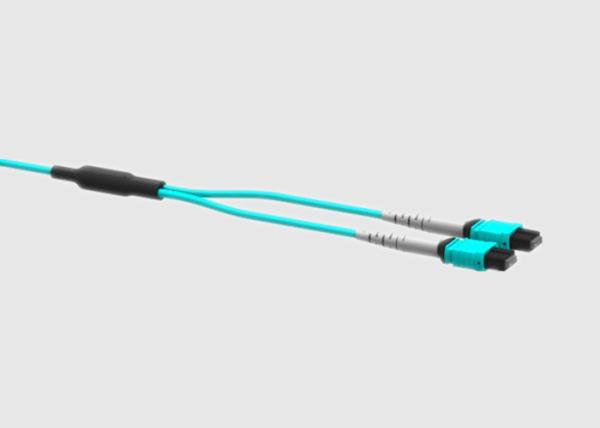 Cabo da fibra de 3.0MM 100G OM4 MPO