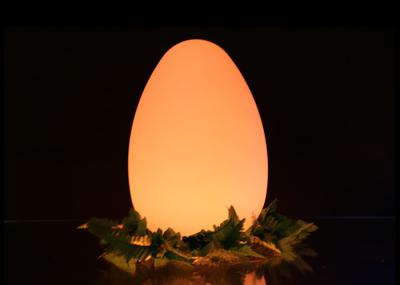 Battery Operated Led Outdoor Furniture Egg Shaped 26×29cm Adjustable Brightness