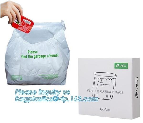 Edible 100% fully compostable biodegradable plastic k bag made of organic corn starch