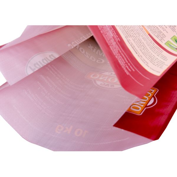 Side Gusset BOPP Laminated Bags with Heat Sealing Bottom Double Printing