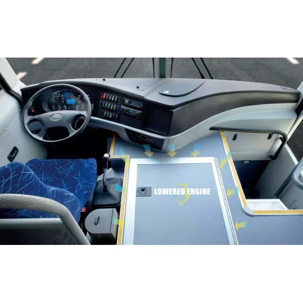 Автобус тренера нового автобуса Yutong ZK6120D1 мест автобуса 53 нового новый управляя двигателями дизеля LHD