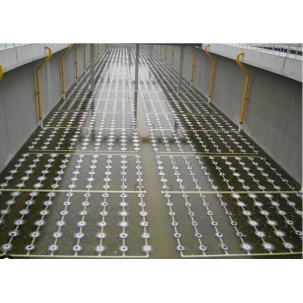 SSI Aeration Wastewater Treatment Disc Type Diffuser Low Maintenance Aeration Disc