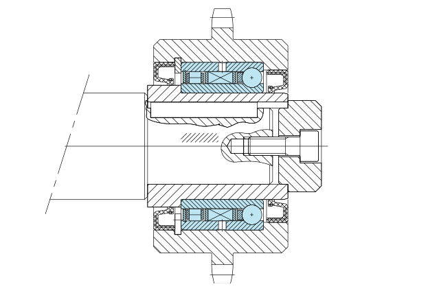GFK35 FGK 35 GCr15 4600 RPM Freewheel Sprag Cam Clutch