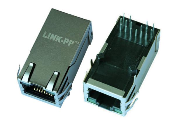 Conector do porto Rj45 de JK0-2500NL 1x1 com 2.5G base - Magnetics de T