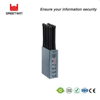 UMTS WCDMA Bluetooth信号の妨害機8000mAH 10w 5G LTE Wifi 40m