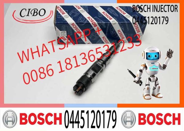 High Quality New Diesel Fuel Injector 0445120179 Common Rail Fuel Injection Nozzle 3005 555 C91