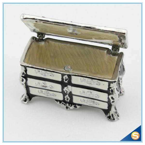 European Style Large Storage Desk Shape Trinket Box Creative Retro Jewelry Box SCJ816
