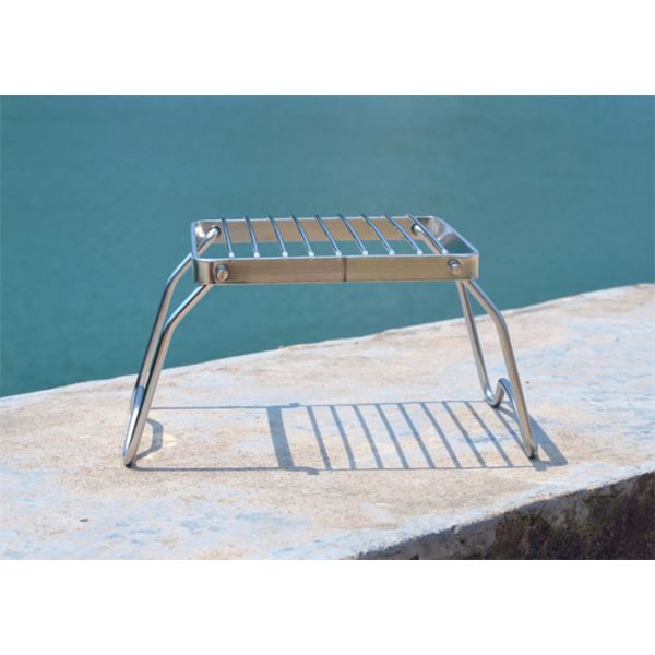 2 People Outdoor Mini Folding BBQ Stove Grill Stainless Steel Wire Mesh For BBQ