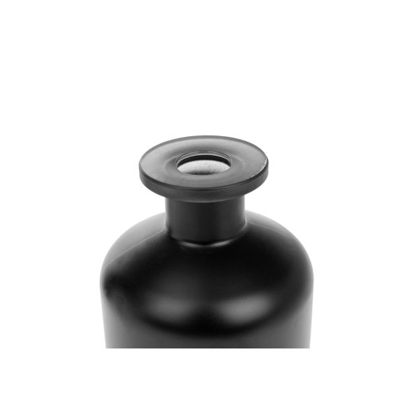 Botellas de perfume de cristal negras de Bruselas con la decoración del hogar de la impresión