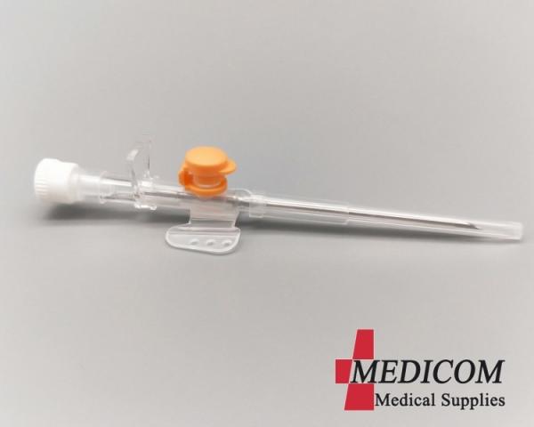 iv cannula/catheter  with injection port 14g 16g 18g 20g 22g 24g 26g  hard blister packing, sterile