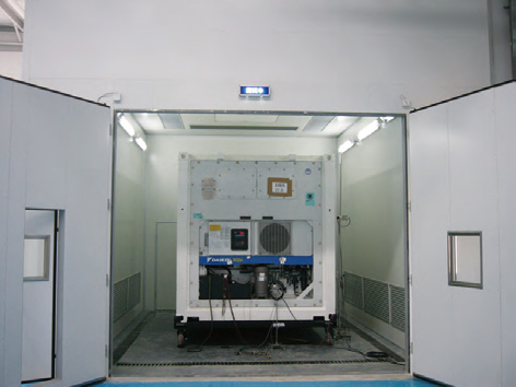 Transport Refrigeration Container Testing Lab