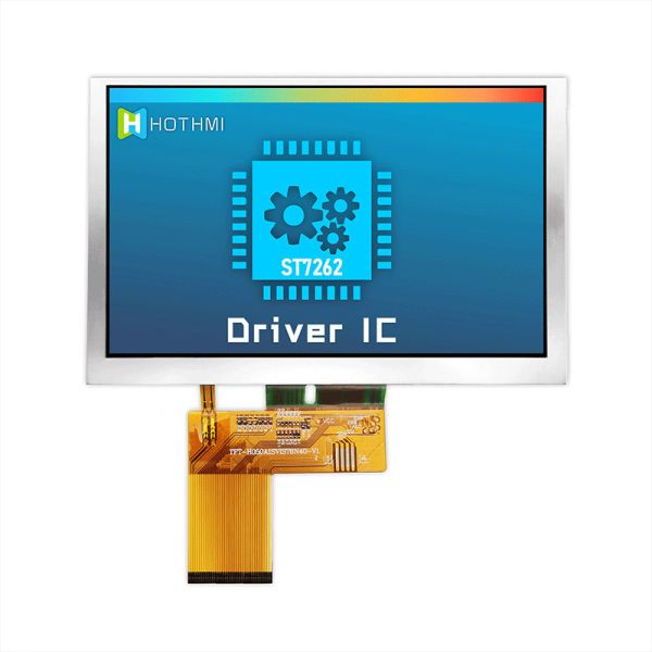 Точки TFT-H050A1SVIST6N40 5,0 дюймов 800x480 экрана дисплея касания цвета TFT IC 7262 универсальные